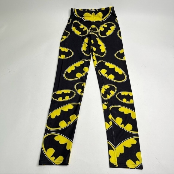 Batman Novelty Comic Superhero Sexy Cosplay Halloween Costume Stretchy Leggings - Picture 2 of 11